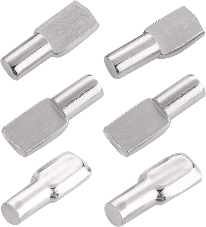 Tbestmax 120 Packs Shelf Pins, 5mm Shelf Support Pegs Spoon Shape Cabinet Furniture - Image 3